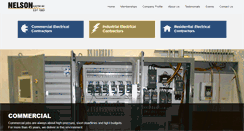 Desktop Screenshot of nelsonelectricinc.com
